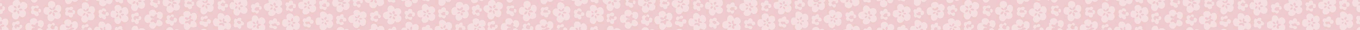 pink banner with cherry blossom print scrolling a long way to the right!