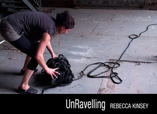 Rebecca Kinsey - UnRavelling - solo exhibition 2012